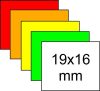 19x16mm - METO EC 1619 eredeti árazószalag