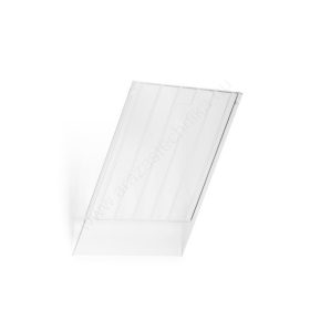FLEXIBOXX A4 álló ELŐLAP - átlátszó (1701498400)