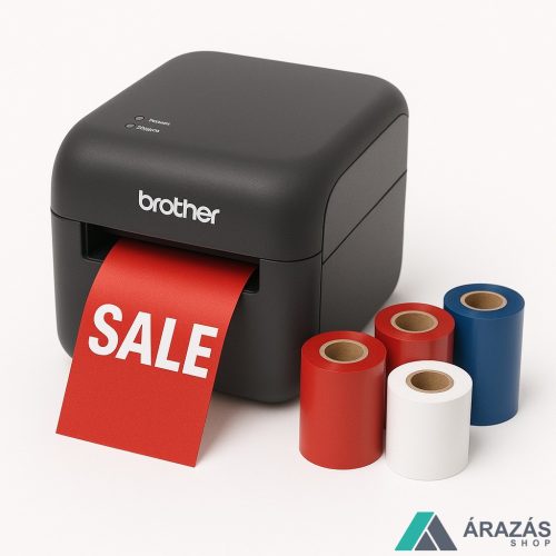 WAX-RESIN 110mmx300m OUT 1" festékszalag FEHÉR