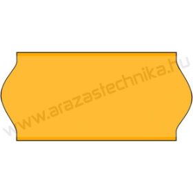 26x12mm ORIGINAL - FLUO narancs árazószalag (1400db/tek)