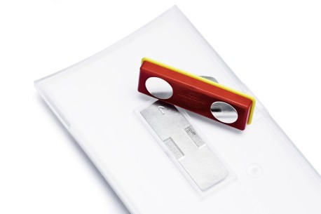 CLICK FOLD mágneses névkitűző 54x90mm (8215-19) (10db)