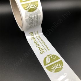   Csomagzáró szalag 50mmx66fm, PP HOT-MELT ragasztó - egyedi nyomat