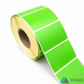 58x38mm THERMO címke - ZÖLD (1.000db/40)