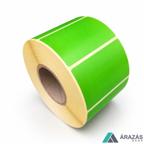 58x38mm THERMO címke - ZÖLD (1.000db/40)