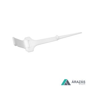 Árkazetta rögzítő - TÜSKE fehér műanyag + ADAPTER