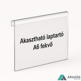 Laptok ládára - A6 fekvő PET