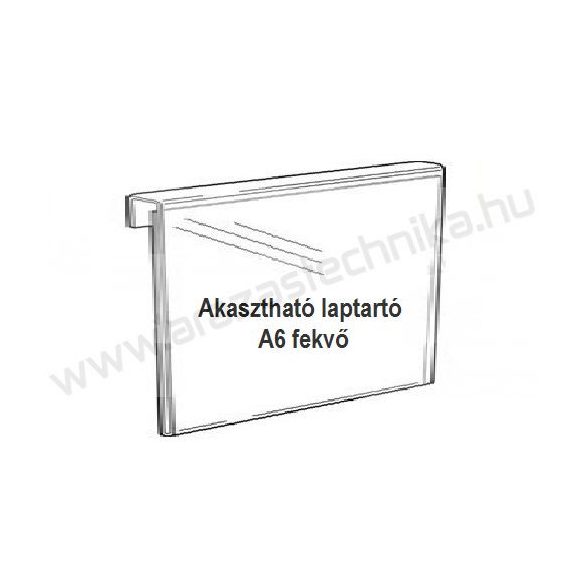 Laptok ládára - A6 fekvő PET