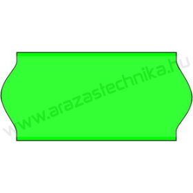 26x12mm ORIGINAL - FLUO zöld árazószalag (1400db/tek)