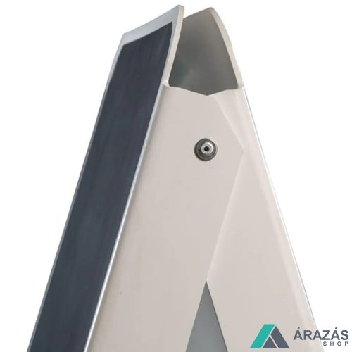 Kétoldalas 50x80cm PVC megállítótábla - KRÉTÁS