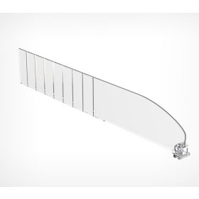 KD -  Termékelválasztó törhető OLDAL 120x485 mm