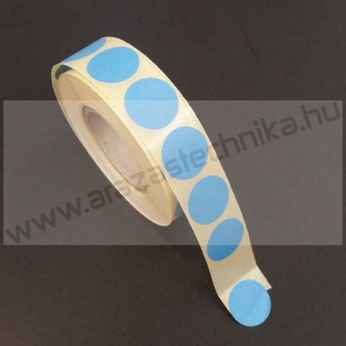 20mm körcímke KÉK (1.000 db/tek)