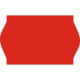 26x16mm piros ORIGINAL árazócímke