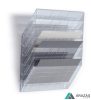Prospektustartó fali A4 fekvő FLEXIBOXX 6 rekeszes - átlátszó (1709785400)