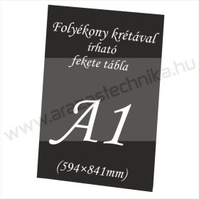   Krétatábla kül- és beltérre A1(594x841cm) (matt-fényes)