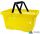 22 literes kézi bevásárló kosár - sárga