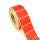 50x25mm TT papír címke (1.000db/tek) - fluo PIROS