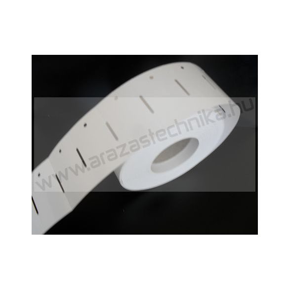 Függő címke 30x50mm árcédula ruhára AKCIÓ felirat 500 db/csom