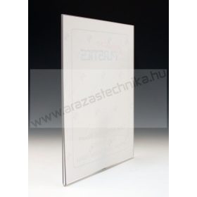 Laptok plexi A6 laptartó - U alak