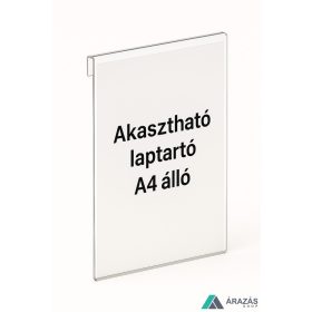 Laptok ládára - A4 álló PET