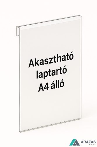 Laptok ládára - A4 álló PET