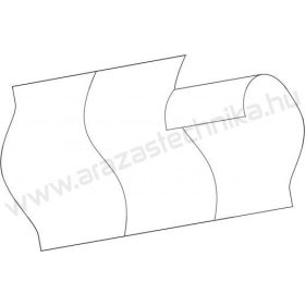 Biztonsági árazócímke 26×12mm