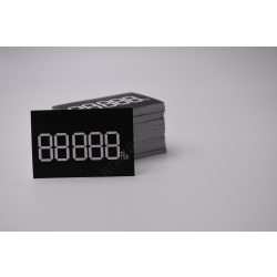 Digitális etikett 60x40 mm FEKETE alap (200 db/cs)