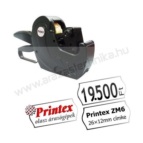 PRINTEX ZM6/2612 MAXI egysoros árazógép