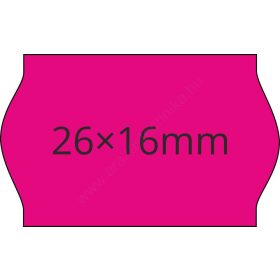 26x16mm MAGENTA ORIGINAL árazócímke