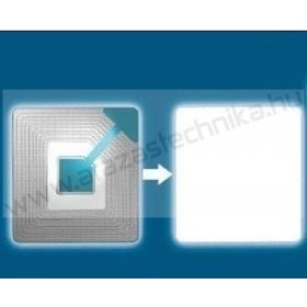  RF árúvédelmi címke 40x40mm nyomatlan (2.000db/csomag) OPTI