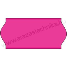 26x12mm ORIGINAL - FLUO pink árazószalag (1400db/tek)