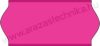 26x12mm eredeti OLASZ FLUO pink árazószalag