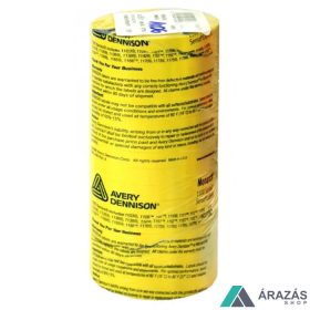10x18,6mm citrom egysoros árcímke - AVERY Dennison