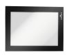Duraframe® A6 - fekete infokeret (4870-01) öntapadó hátlap