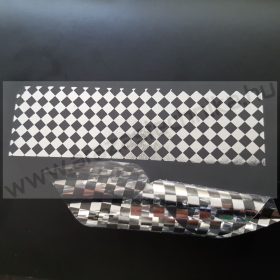   PEPITA nyomot hagyó 60x18mm biztonsági címke - FÉNYES ezüst
