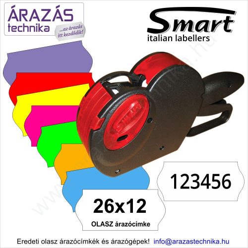 SMART C6/2612 egysoros árazógép