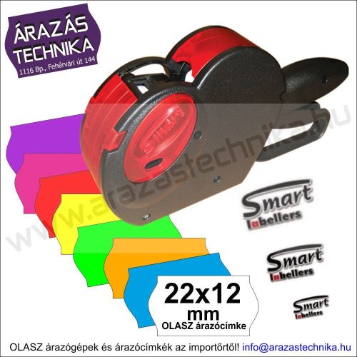 SMART P8/2212 egysoros árazógép