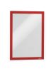 Duraframe® A4 - mágneses plakátkeret öntapadó hátlap (4882-03) - piros RAL3001