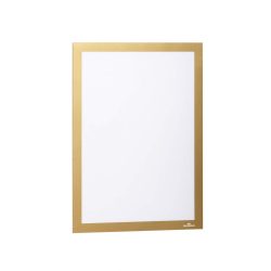   Duraframe®  A4 - mágneses plakátkeret öntapadó hátlap (4872-30) - arany RAL1036