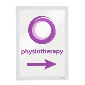   Duraframe A4 - fehér infokeret (4882-02) - öntapadó hátlap