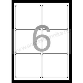 99,1x93,1 mm 6db/ív Rayfilm etikett címke [0821A]