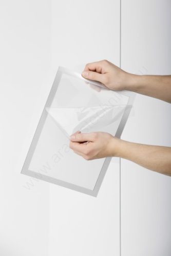 Duraframe SUN A4 - infokeret üvegre (4841-23) UV álló - ezüst
