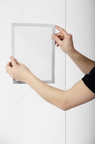 Duraframe SUN A4 - infokeret üvegre (4841-23) UV álló - ezüst