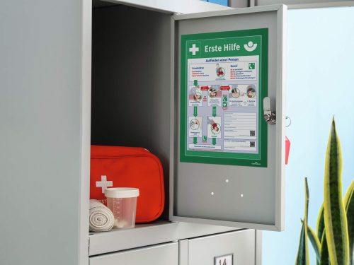 Duraframe® MAGNETIC A4 - zöld infokeret fémre (4869-05)