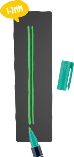 Krétamarker SMA100 NARANCS (1-2mm) - vízzel lemosható