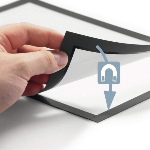 Duraframe® A5 - ezüst infokeret (4881-23) öntapadó hátlap
