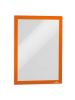 Duraframe® A4 - narancs infokeret (4882-09) öntapadó hátlap