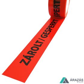 Csomagzáró szalag 50mm x 66fm  ZÁROLT - GESPERRT