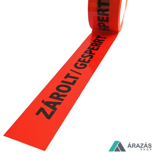 Csomagzáró szalag 50mm x 66fm  ZÁROLT - GESPERRT