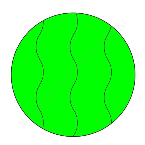 Árazócímke 35mm BIZTONSÁGI - Fluo ZÖLD (400 db/tek)