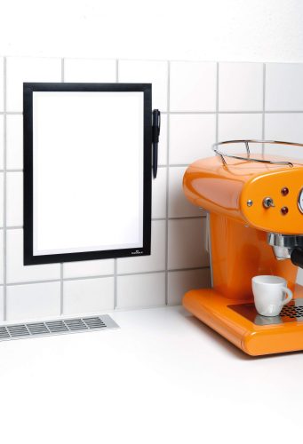 Duraframe NOTE A4 - fekete (4993-01) jegyzettartó, takarítási naplóhoz
